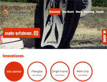 Tablet Screenshot of maxboard.com